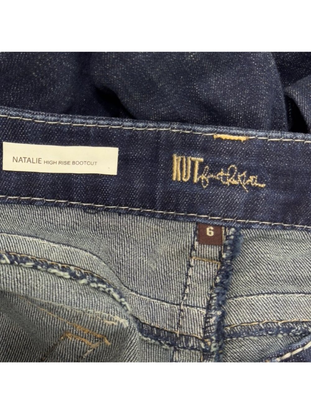 KUT From The KLOTH NATALIE Women's Jeans High Rise Boot Cut Size 6 - Picture 5 of 9